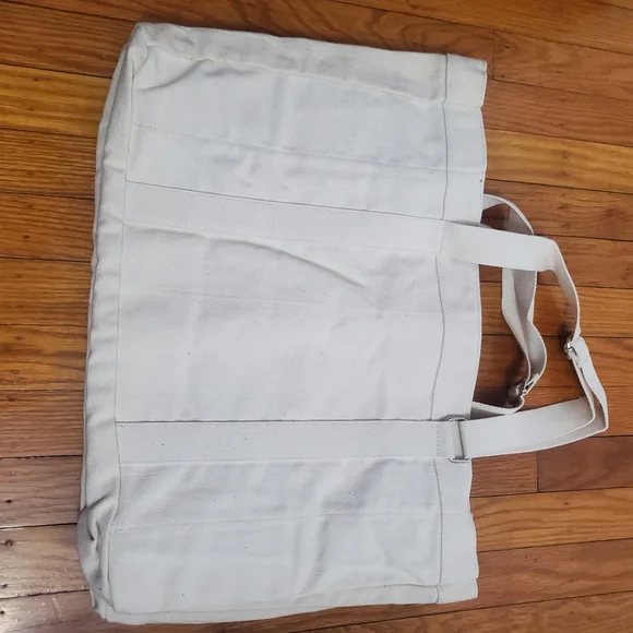 NEW Macy's 25th An8versary The CellarCream Tote Shoulder CottonBag Womens